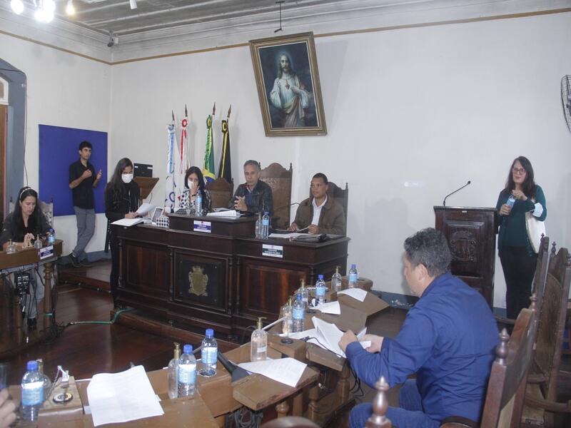 Reunião Câmara de Vereadores de Ouro Preto