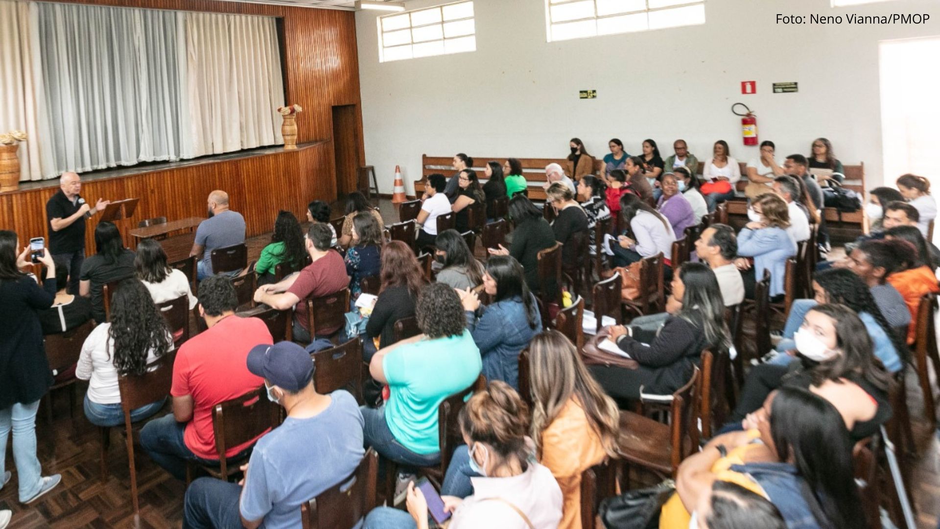 Secretaria de Desenvolvimento Social de Ouro Preto realiza reunião geral de equipe