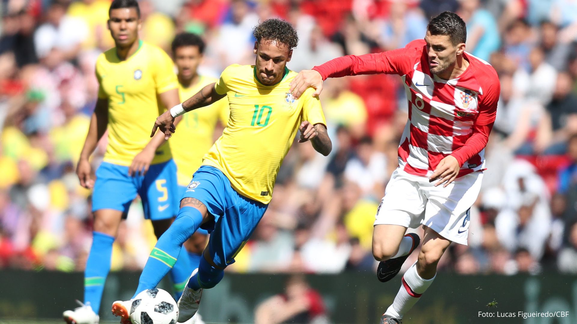 Brasil enfrenta Croácia pela classificação para semifinal da Copa