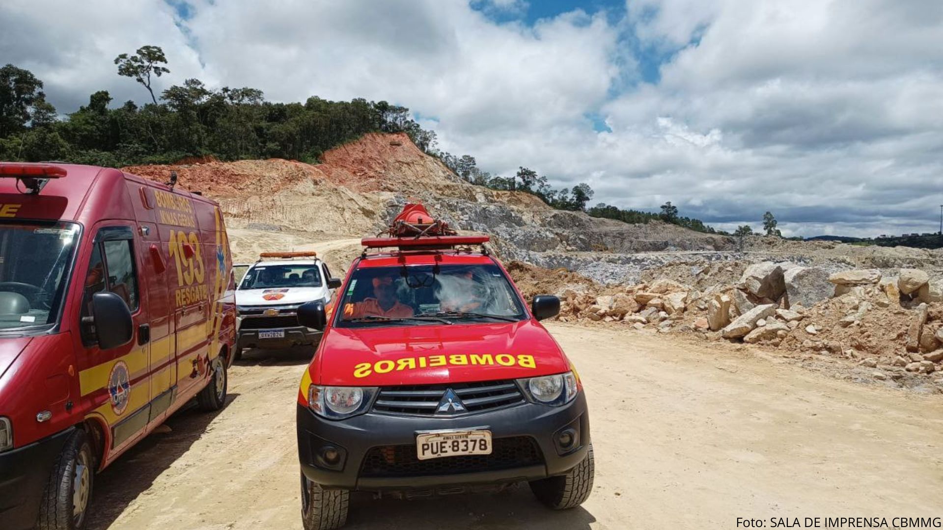 Detonação em pedreira deixa vítima fatal em Amarantina, distrito de Ouro Preto