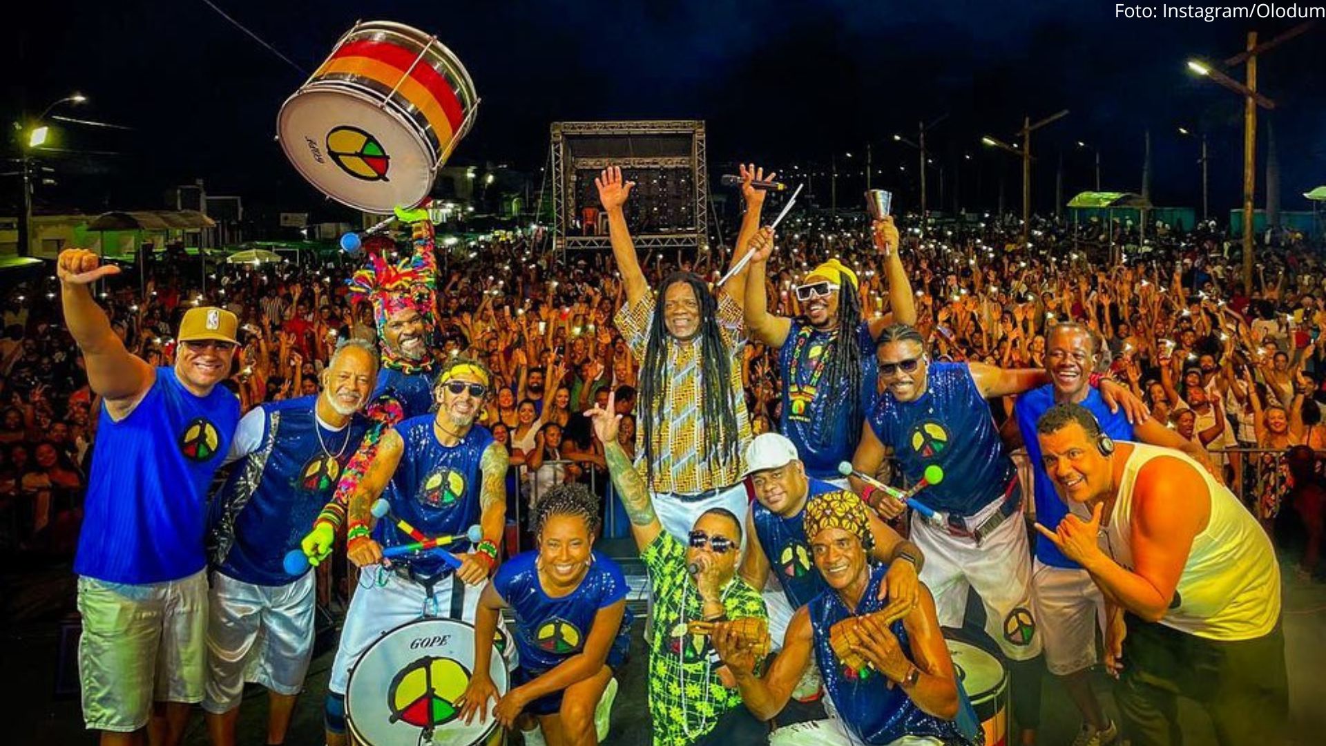 Olodum é confirmado no Carnaval 2023 de Itabirito