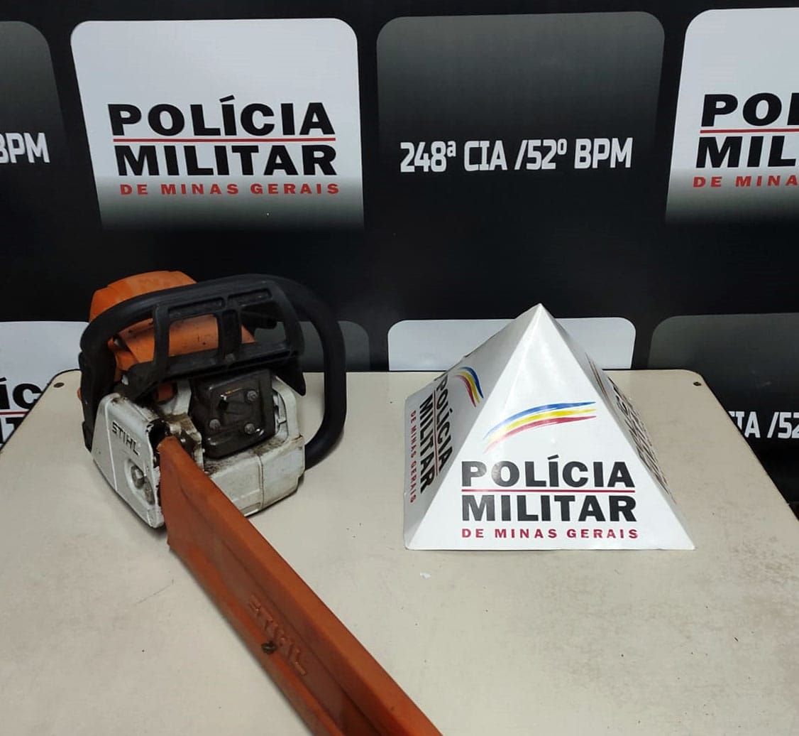 Polícia Militar recupera materiais furtados de empresa de Ouro Preto
