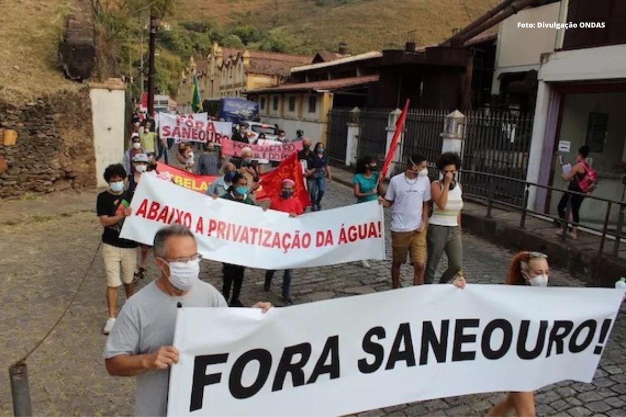 Observatório pede saída imediata da Saneouro de Ouro Preto