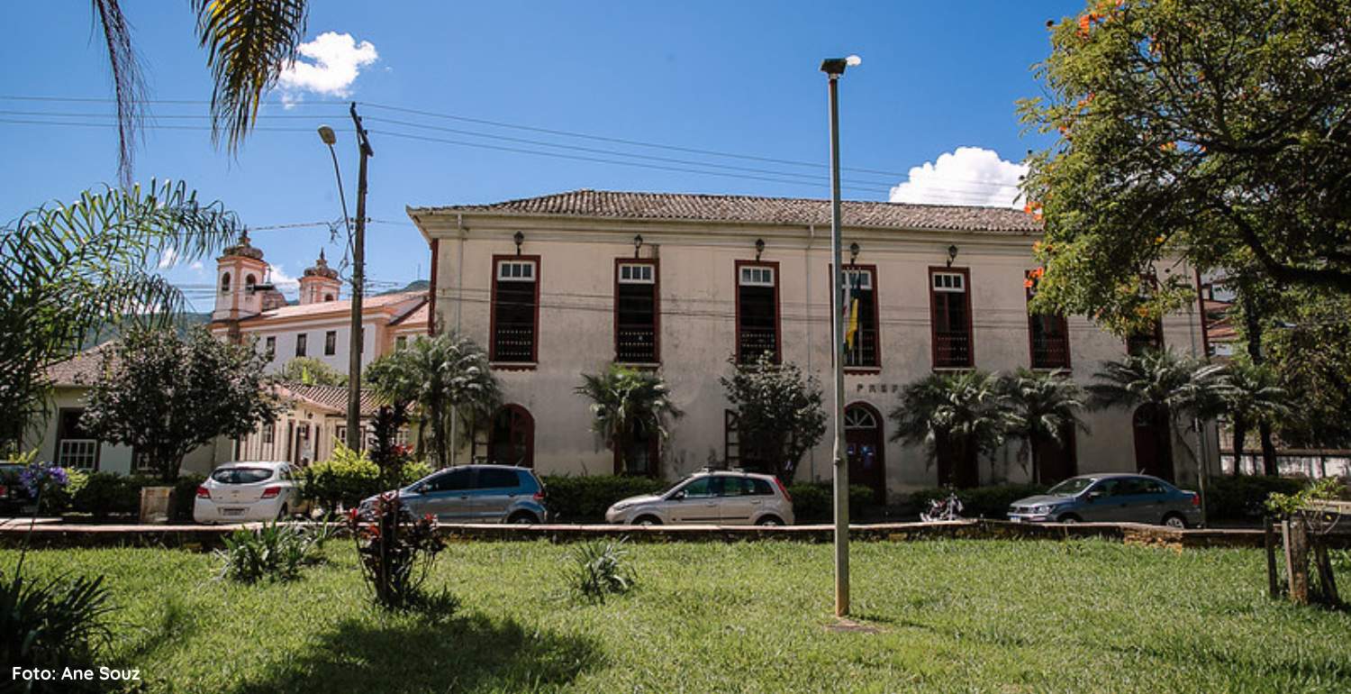 Fachada da Prefeitura de Ouro Preto