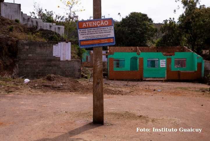 Simulação de evacuação em Antônio Pereira