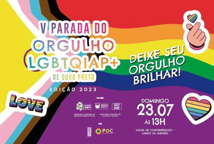 Parada LGBTQIAP+ em Ouro Preto