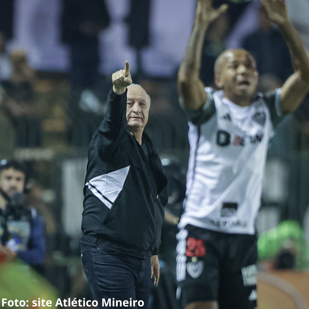 Apesar do empate, Galo é superior contra o Fluminense na estreia de Felipão