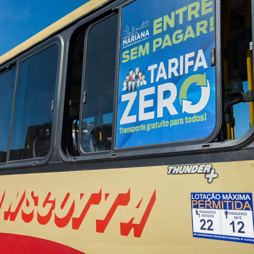  Programa Tarifa Zero em Mariana é renovado com um voto contrário e uma abstenção