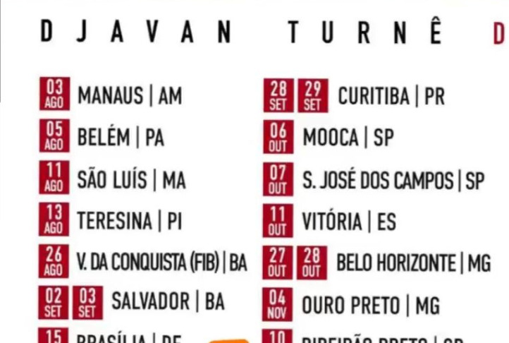 Djavan em Ouro Preto