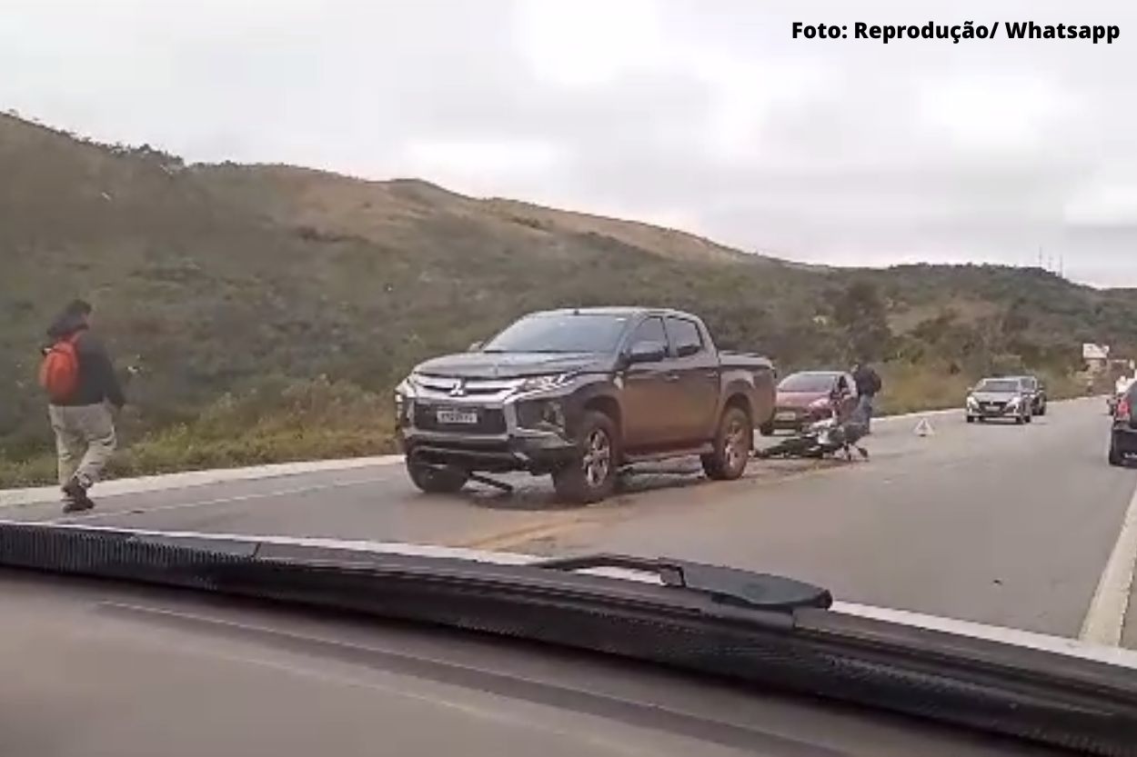 Novo acidente ocorre no trecho entre Ouro Preto e o distrito de Cachoeira do Campo