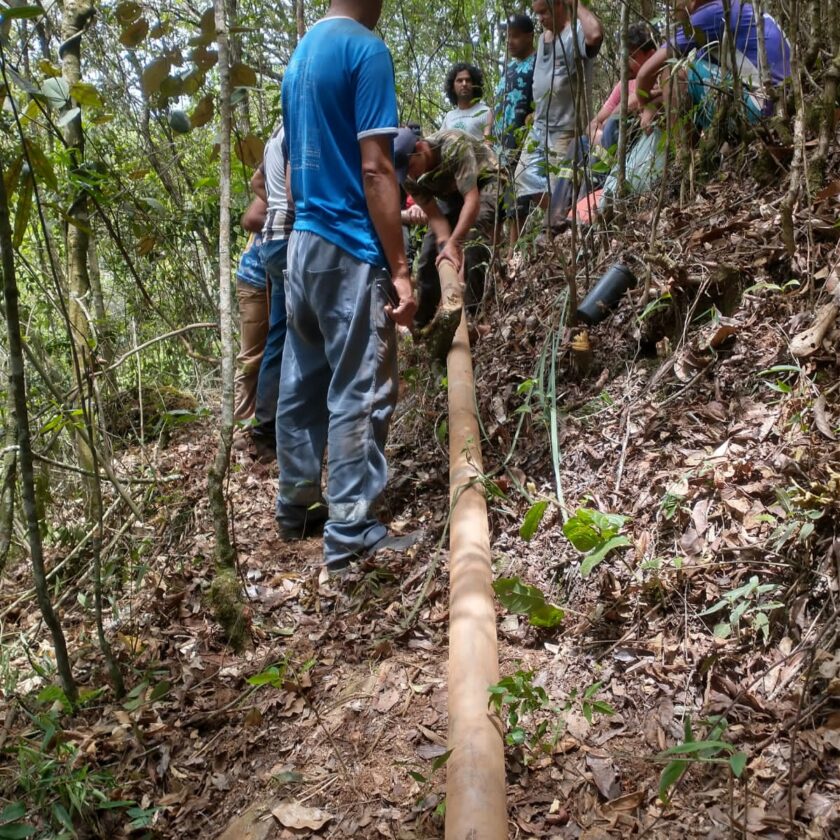 Ouro Preto: Comunidade de Bocaina 'soluciona' problema de abastecimento de água através de mutirão