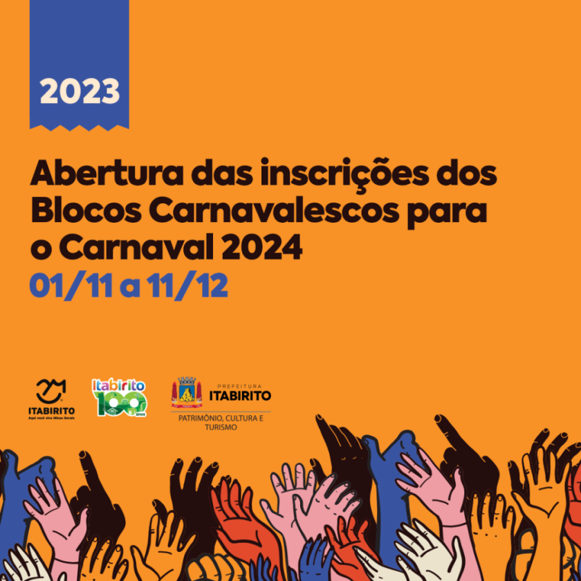 Prefeitura abre inscrições para Carnaval de Rua 2020 na próxima
