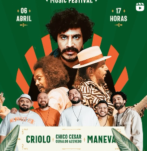 Criolo, Geraldo Azevedo, Chico César e Maneva se apresentarão em Ouro Preto em Abril