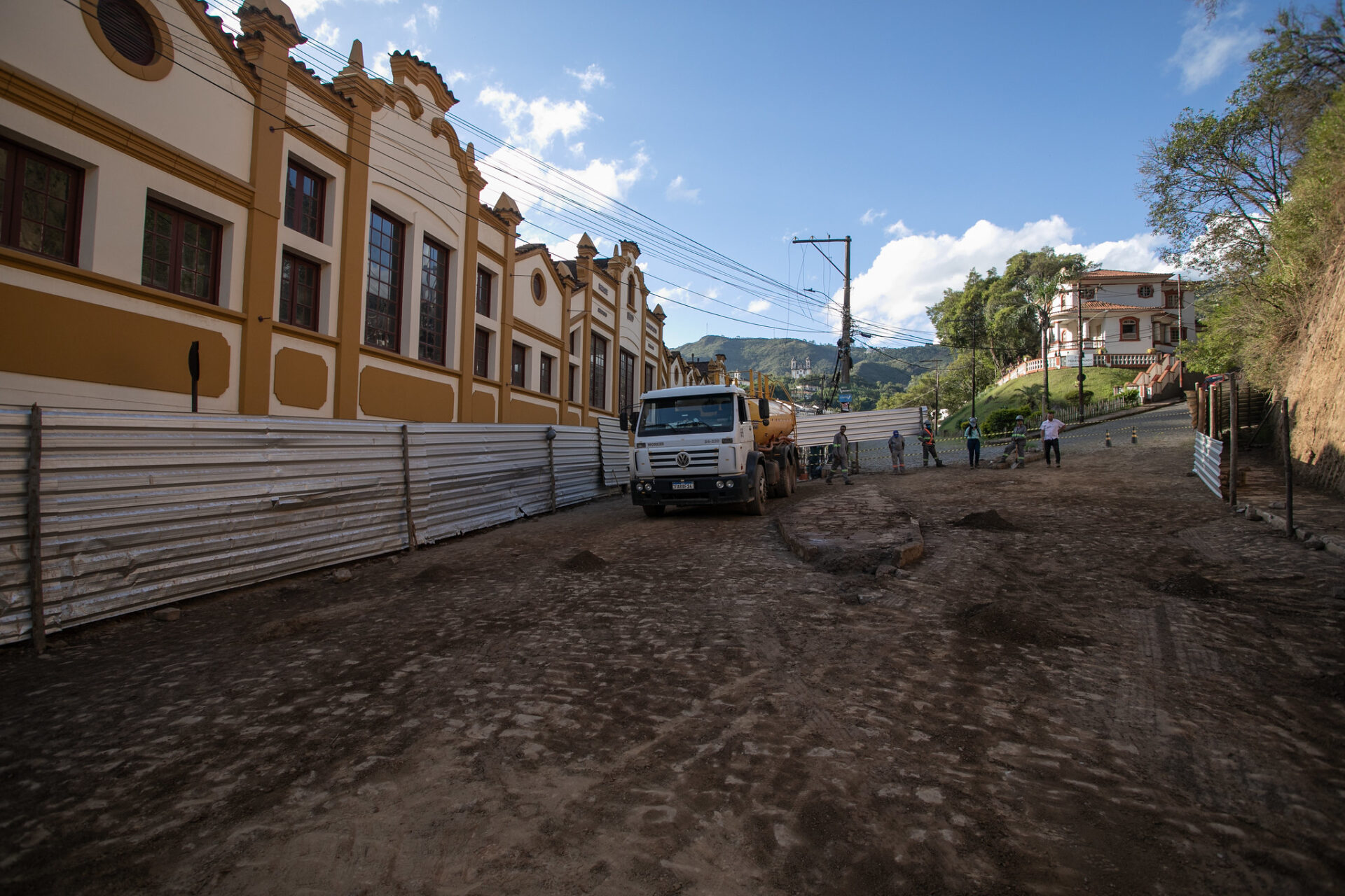 Obras de drenagem do Morro da Forca devem começar segunda-feira (18) em Ouro Preto
