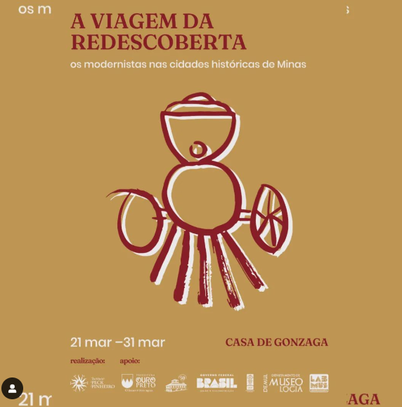 Ouro Preto recebe exposição em celebração aos 100 anos da histórica visita dos modernistas