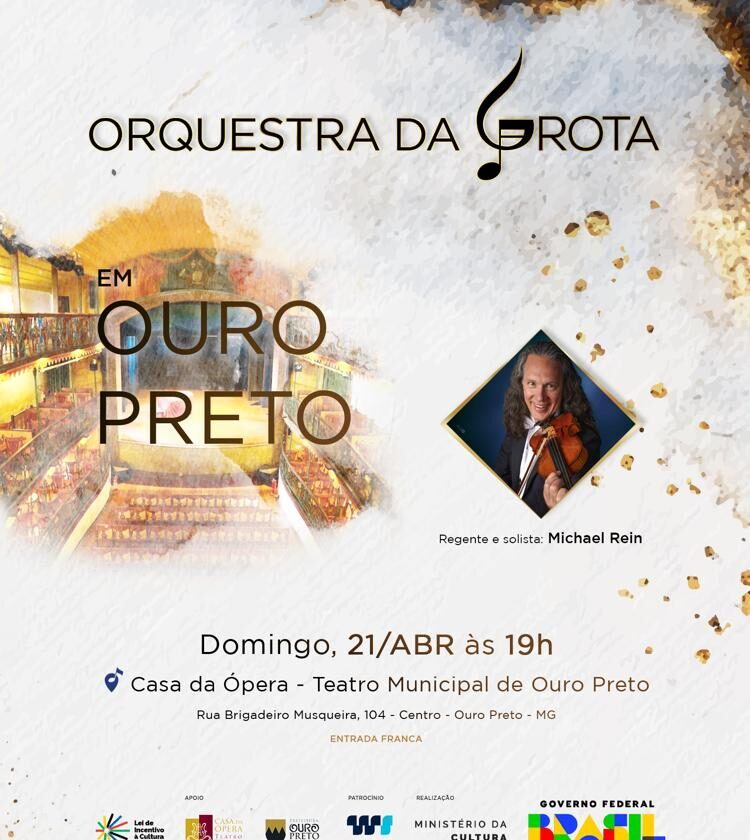 Do Rio para Ouro Preto: Casa da Ópera recebe a Orquestra da Grota