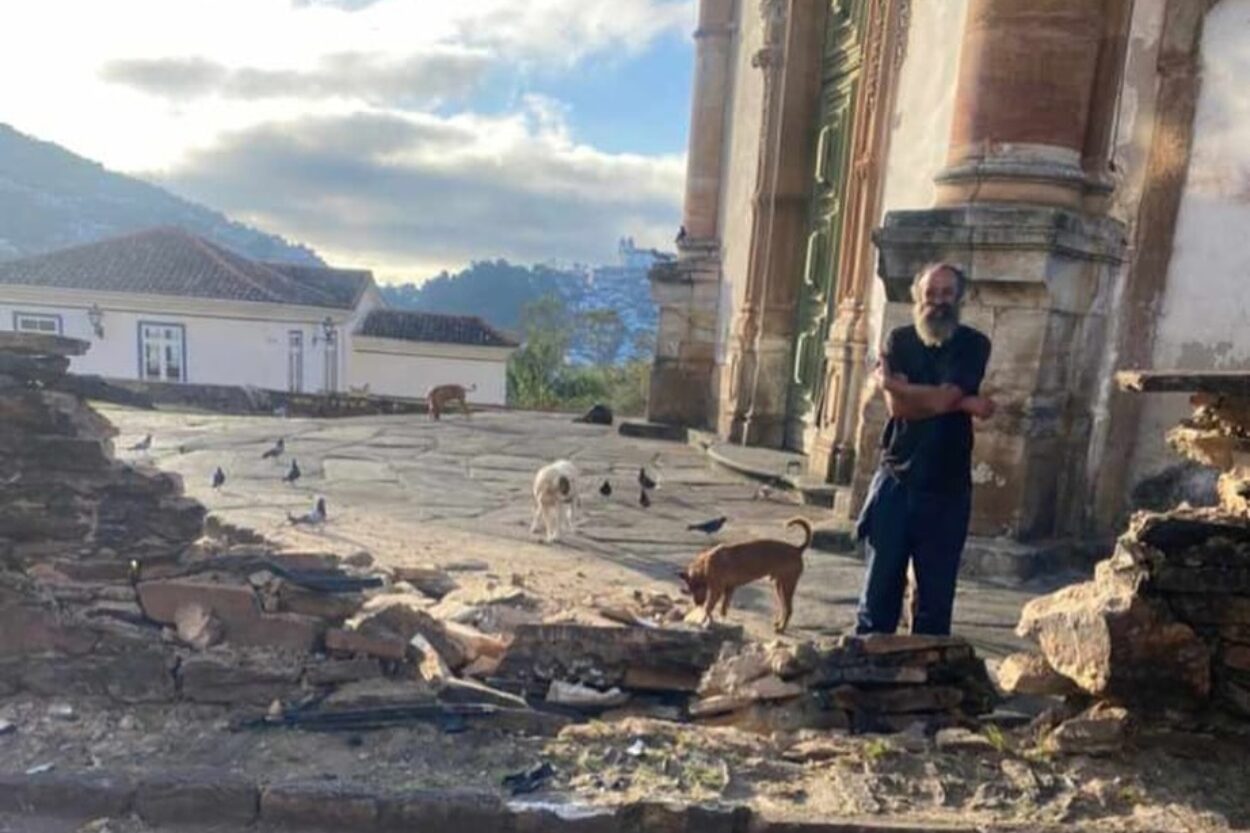Atualizações sobre o acidente que destruiu muro da Igreja São Francisco em Ouro Preto