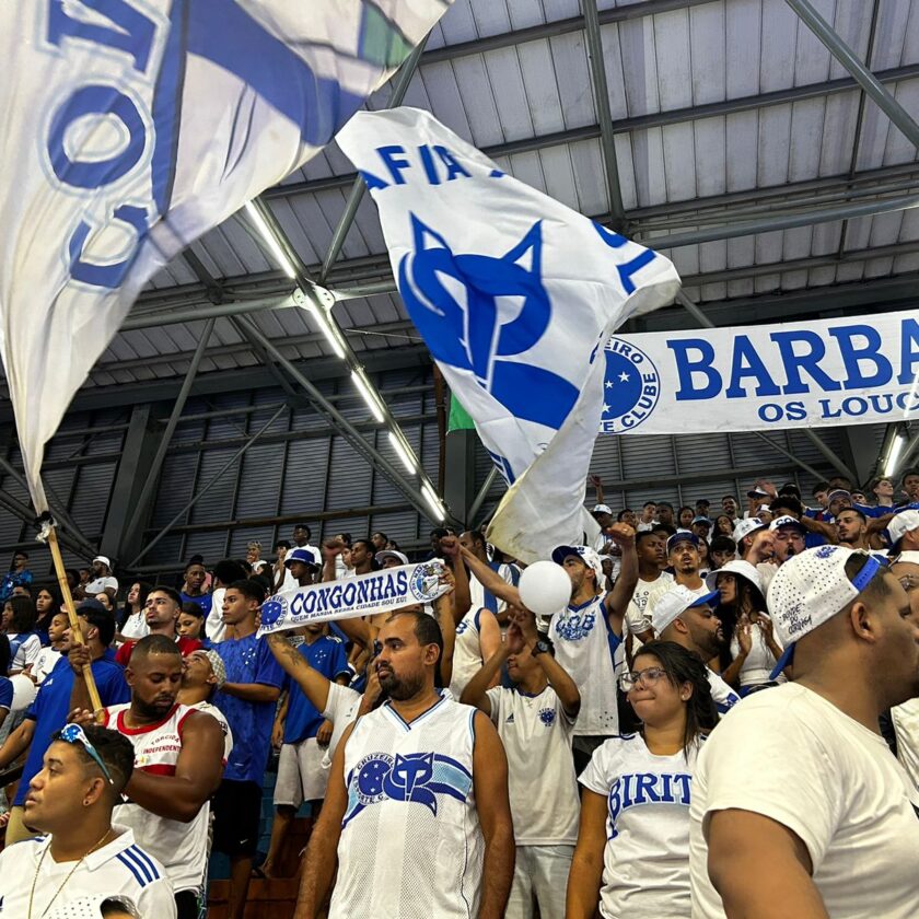 Vendas liberadas para próximo duelo do Cruzeiro Futsal em Mariana