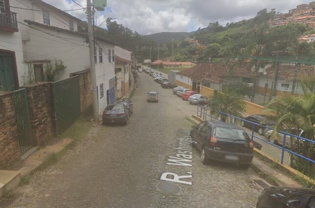 Rua parcialmente interditada em Ouro Preto