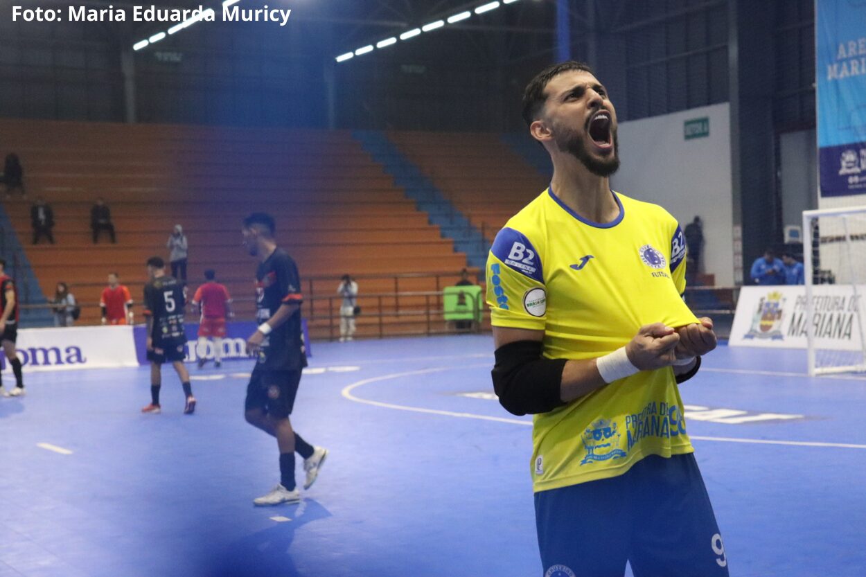 Entrada gratuita em Mariana: Cruzeiro Futsal enfrenta líder do grupo em jogo decisivo